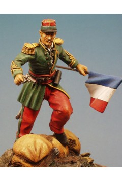 MV 009, Oficial francés de Zuavos, 1841